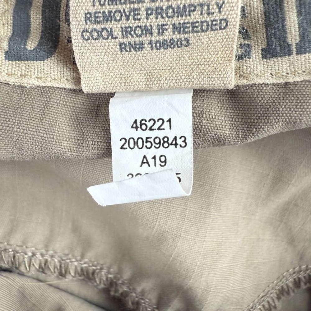 Duluth Trading Pants Mens 34x30 Beige Armachillo Cargo Hiking Outdoor Ripstop - Picture 6 of 10